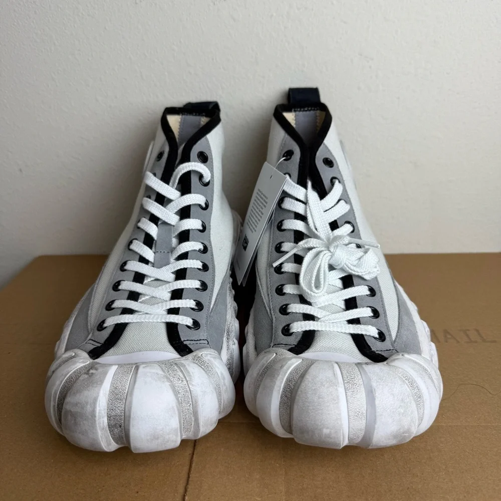 NEW Onitsuka Tiger Dentigre BB Spirit of Kobe Glacier Grey/Sheet Rock Size 8.5 - Picture 3 of 9